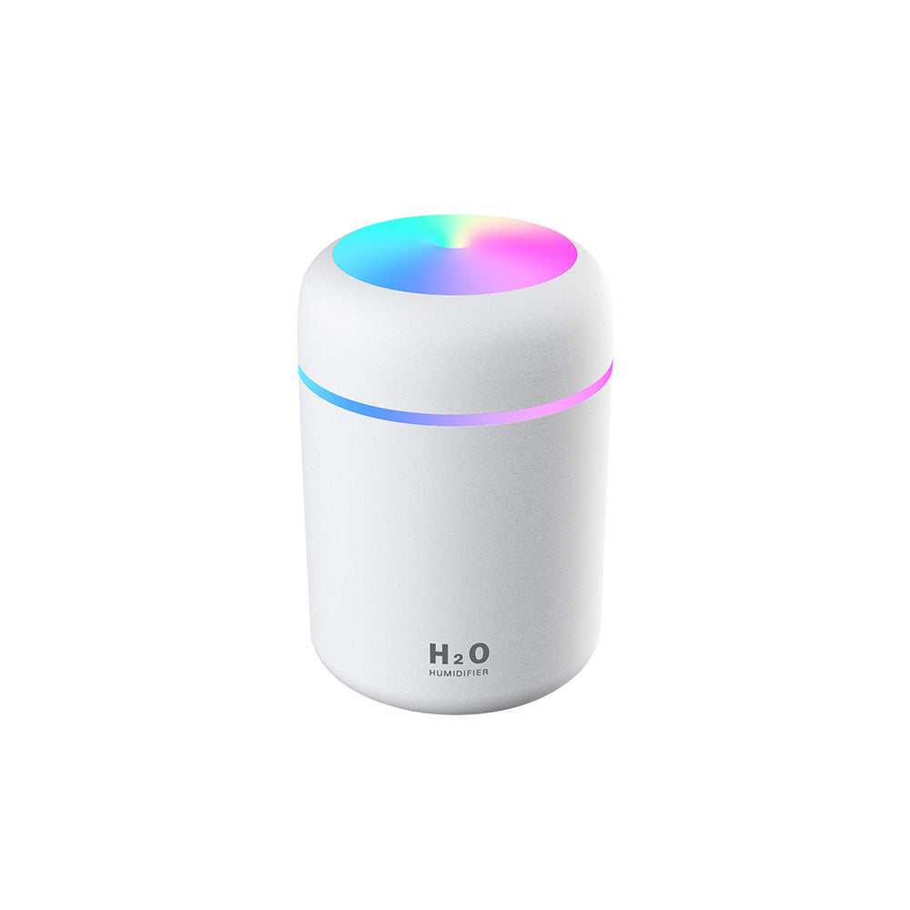 Colorful Cool Mini Cute Humidifier USB 300ml Portable Suitable for Home Car Bedroom Office and Travel