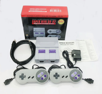 VIDEO GAME CONSOLE FC Red And White Classic TV Game Console SNES