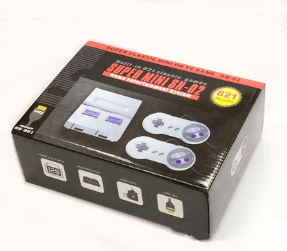 VIDEO GAME CONSOLE FC Red And White Classic TV Game Console SNES