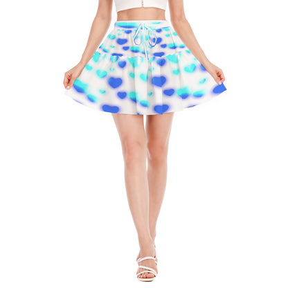 Blue Hearts Skirt