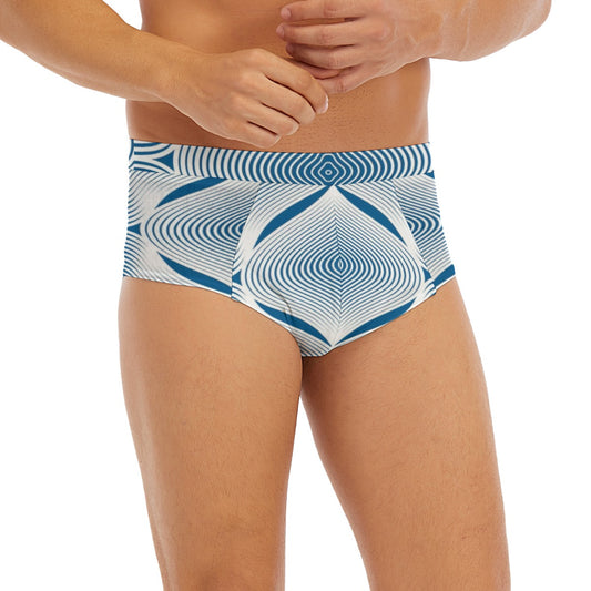 Men's Blue Hypnotic Briefs