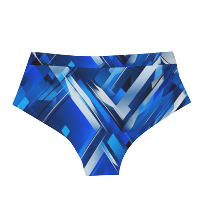 Men's Blue Shards Design Briefs