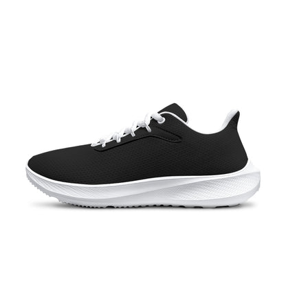 Women's Black Road Running Shoes  - Women's Casual Comfortable Athletic Shoes