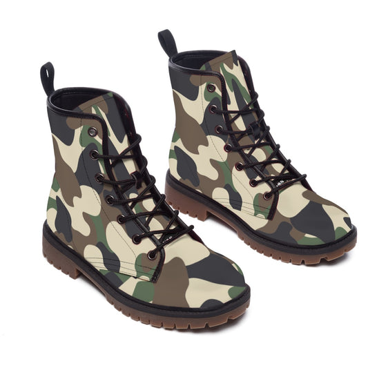 Women's Basic Camo Lumber Jill Designer Boots Breathable & Stylish