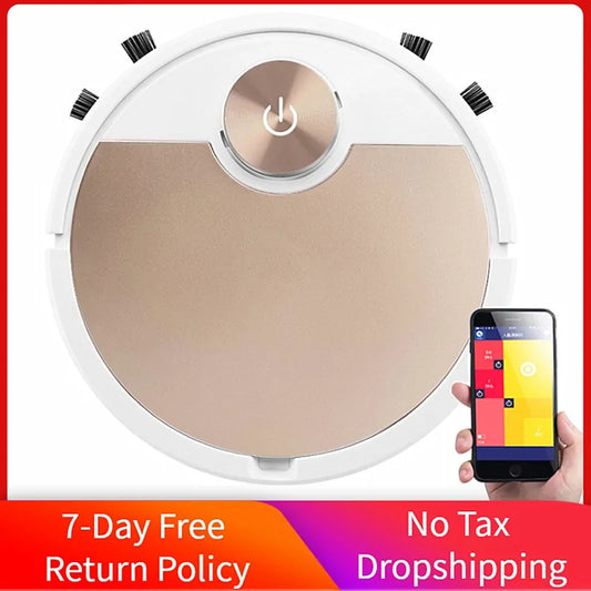 Wireless Smart Vacuum/Sweeper/Mop Cleaner Robot - Best Christmas Gift