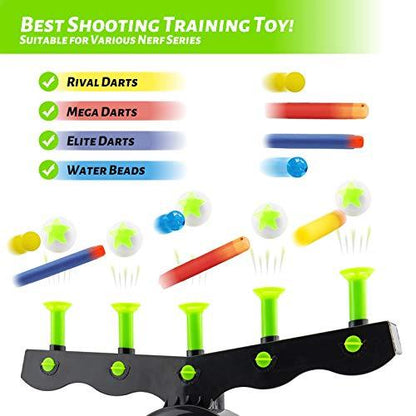 Shooting Targets For Guns Shooting Game Glow In The Dark Floating Ball Target Practice Toys For Kids Boys Hover Shot 1 Blaster Toy Gun 10 Soft Foam Balls 3 Darts Gift,Amazon Platform Banned