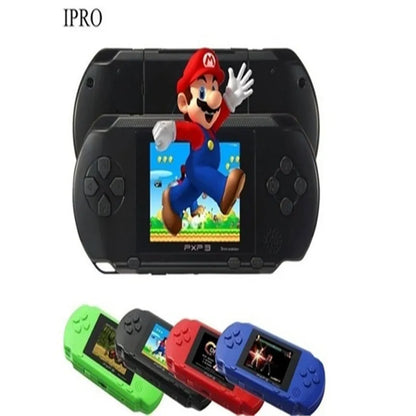 Best Selling 2.8 Inch 16 Bit 150+ Handheld Game Player PXP 3 Children's Video Game Console Retro Classic Games with 2 Game Cards